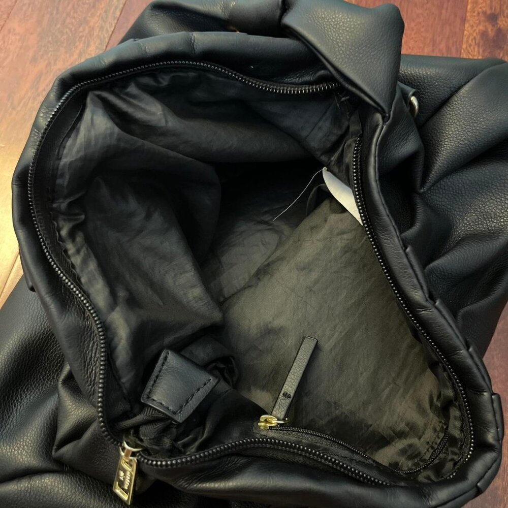 Madden Girl Black Hobo Bag - Picture 3 of 5